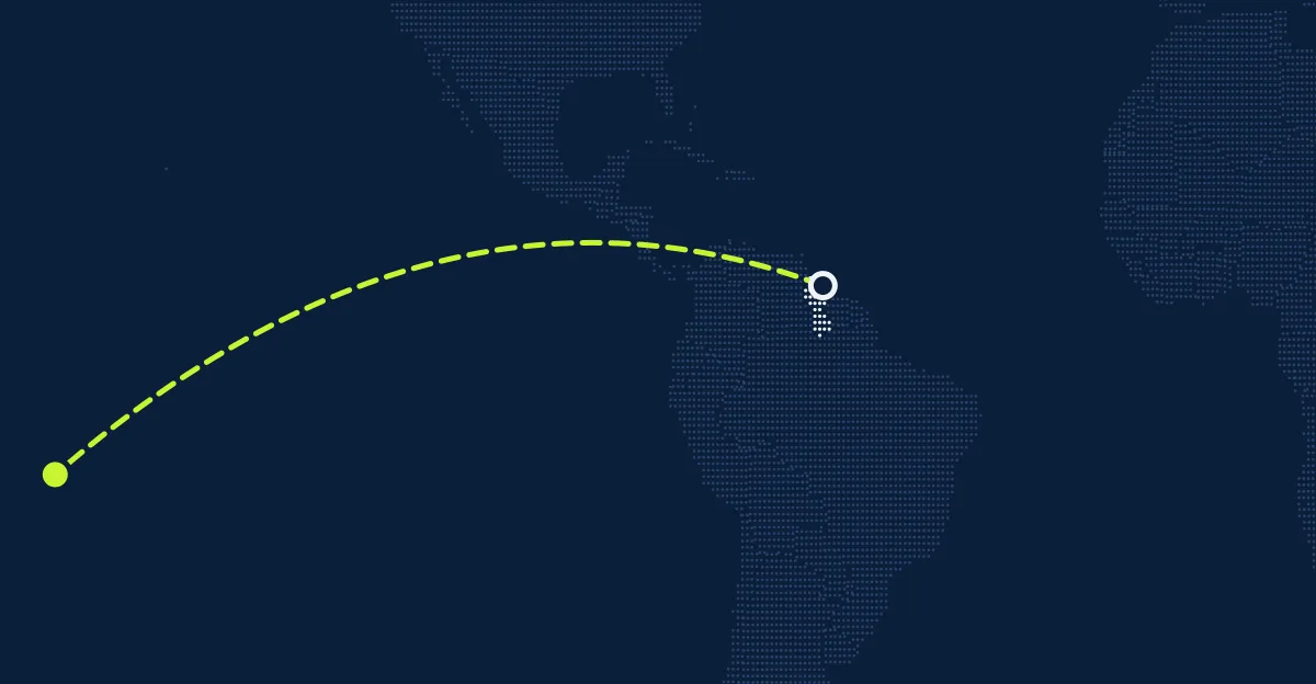 Guiana → Samoa