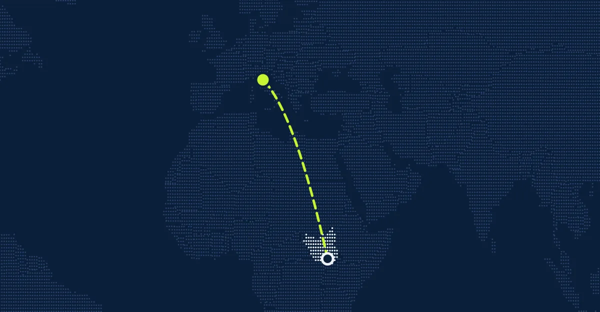 Sudan Selatan → San Marino