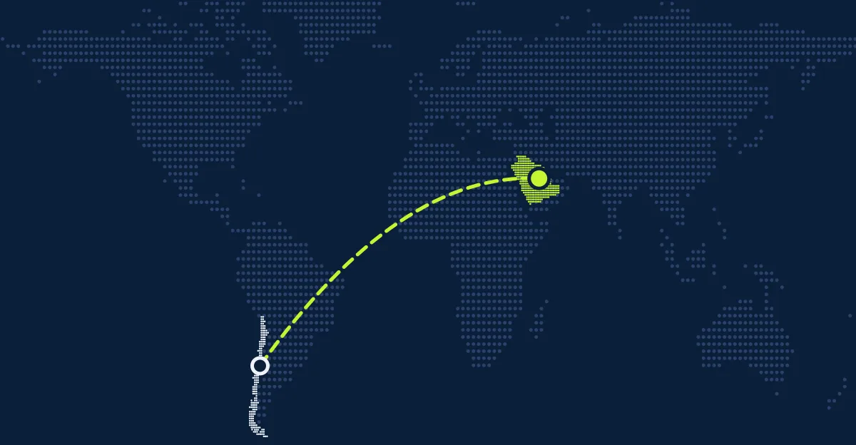 Chile → Arábia Saudita