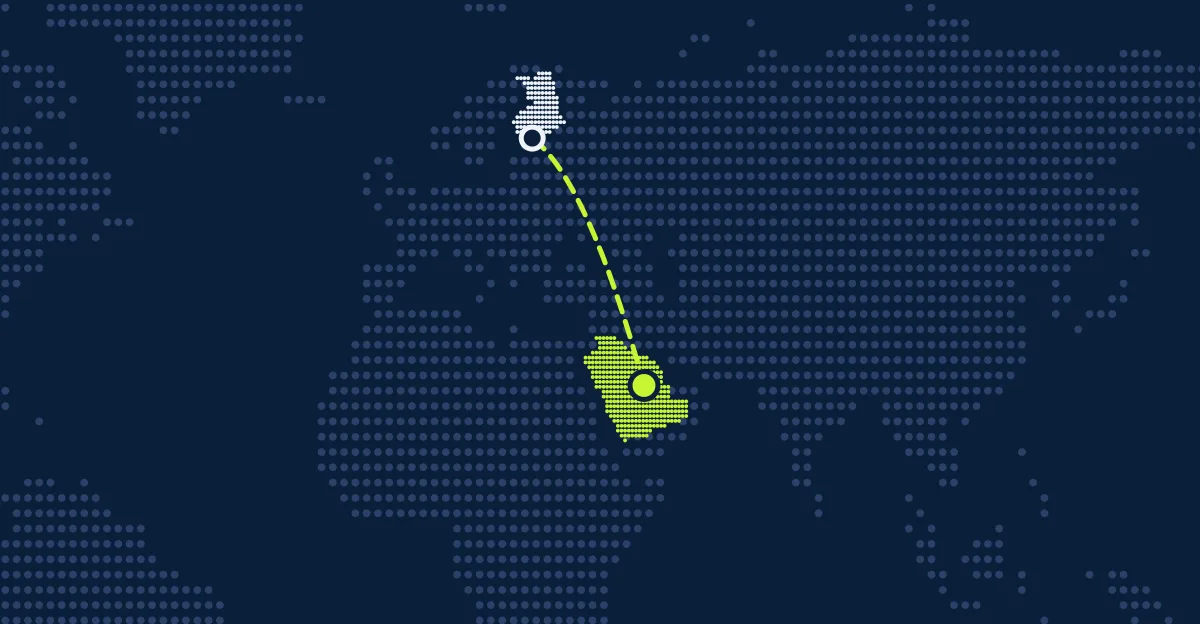 Finlândia → Arábia Saudita