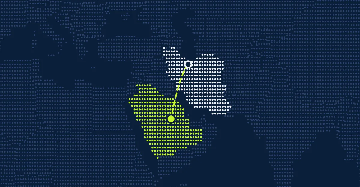 Iran → Saudi Arabia