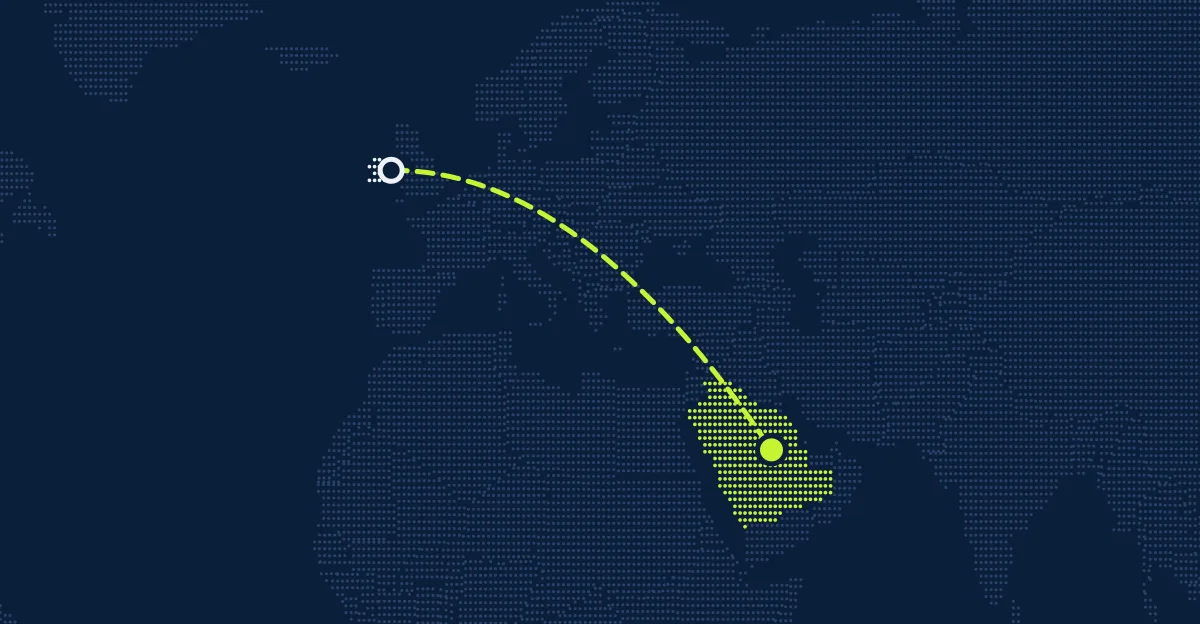 Irlanda → Arábia Saudita