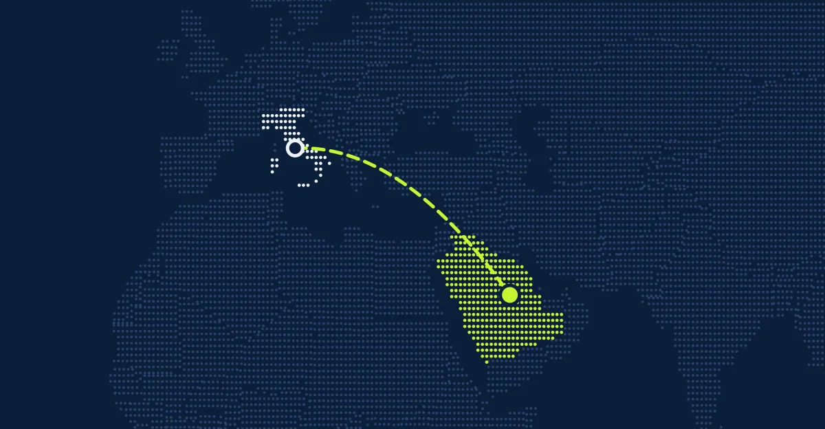 Itália → Arábia Saudita