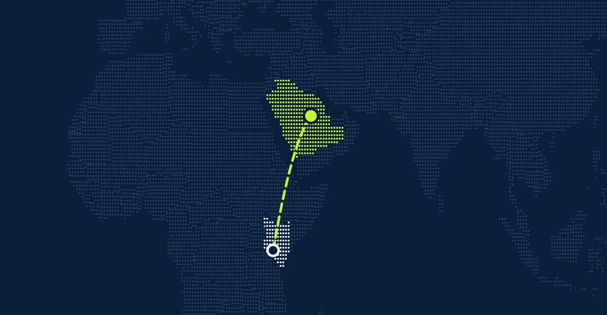Kenia → Saudi-Arabien