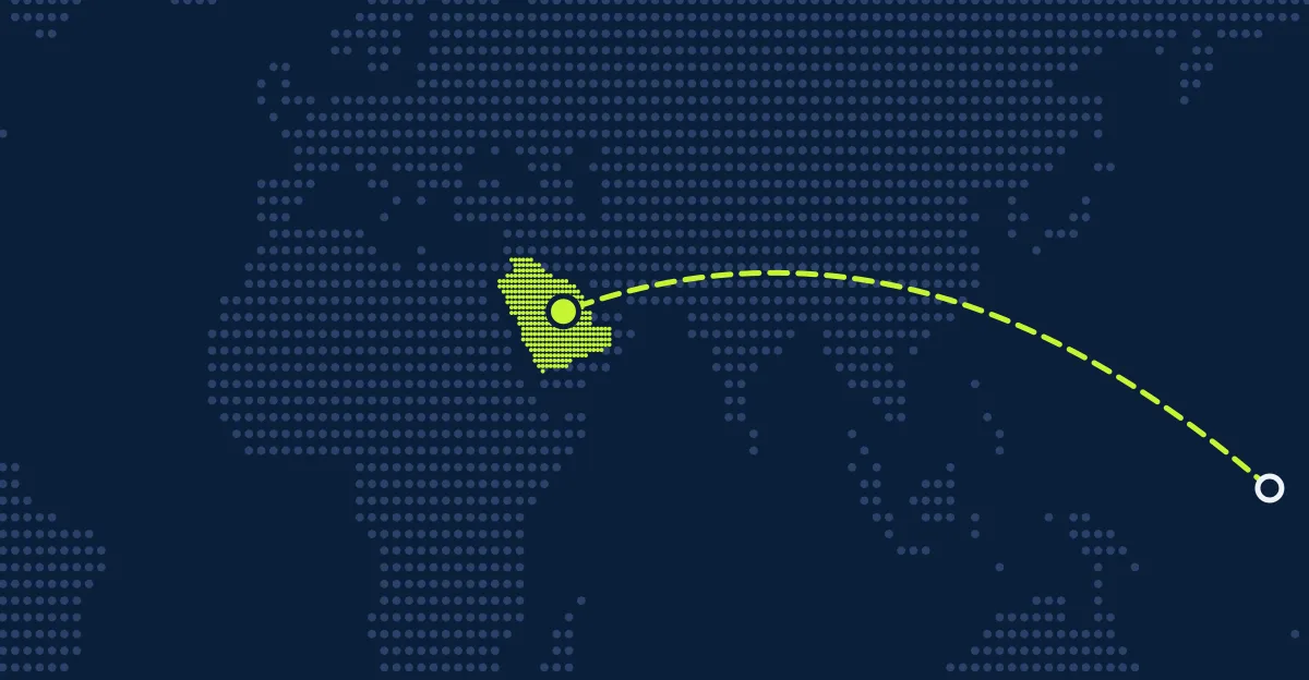 Quiribati → Arábia Saudita