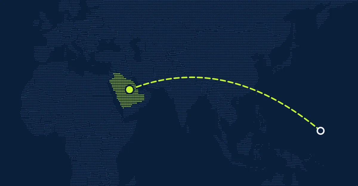 Mikronesien → Saudi-Arabien