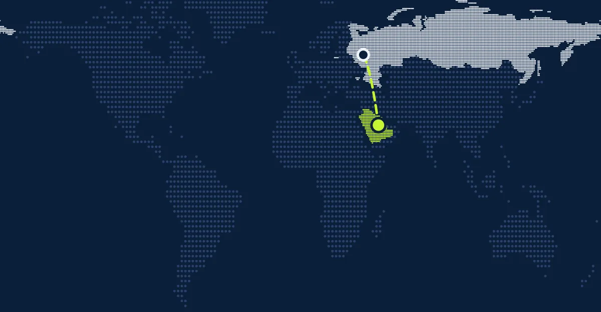 Rússia → Arábia Saudita