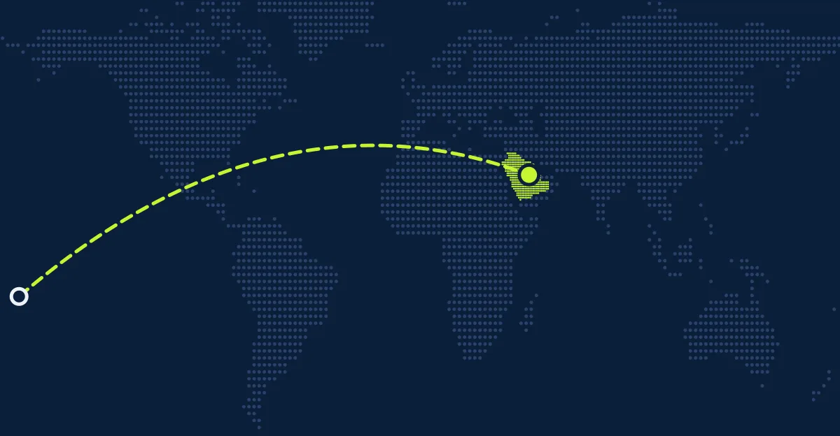 Samoa → Saudi-Arabien