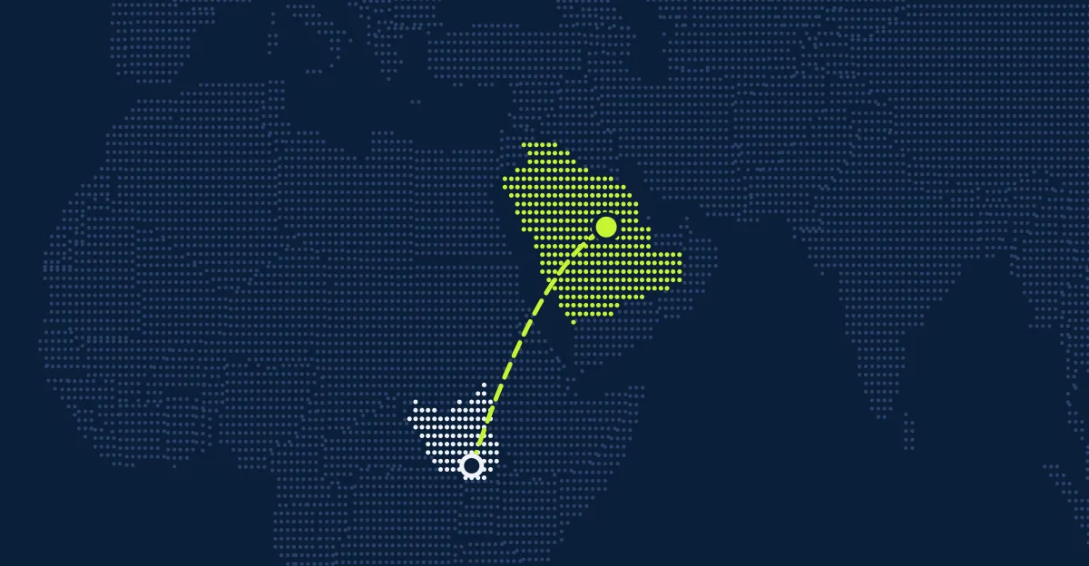 Sudão do Sul → Arábia Saudita