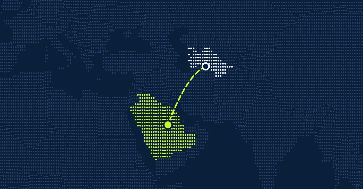 Turcomenistão → Arábia Saudita