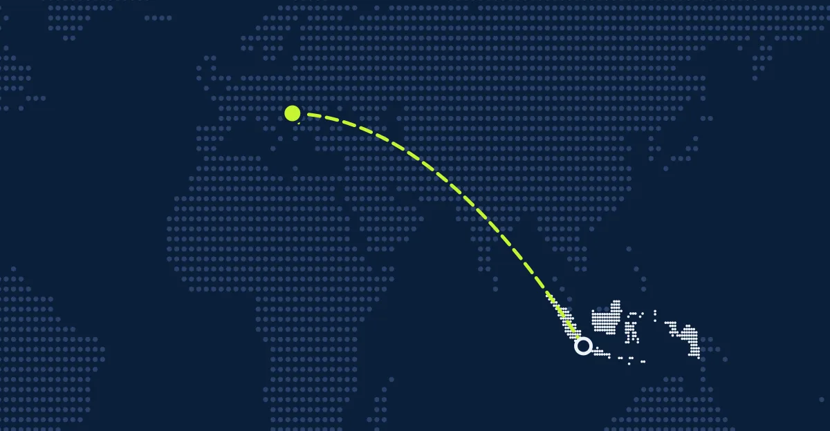 Indonesien → Serbien