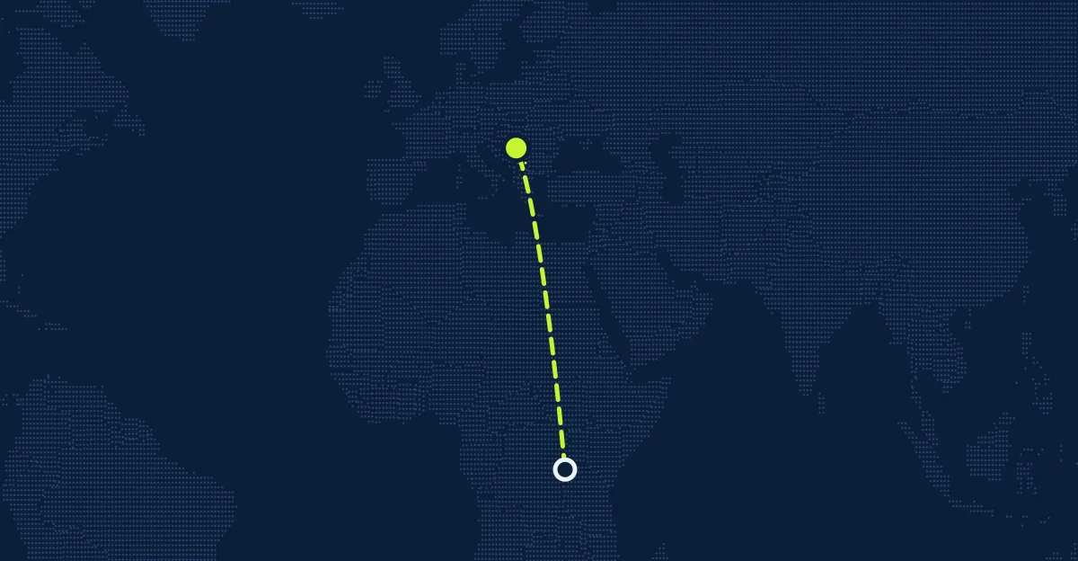 Ruanda → Serbien