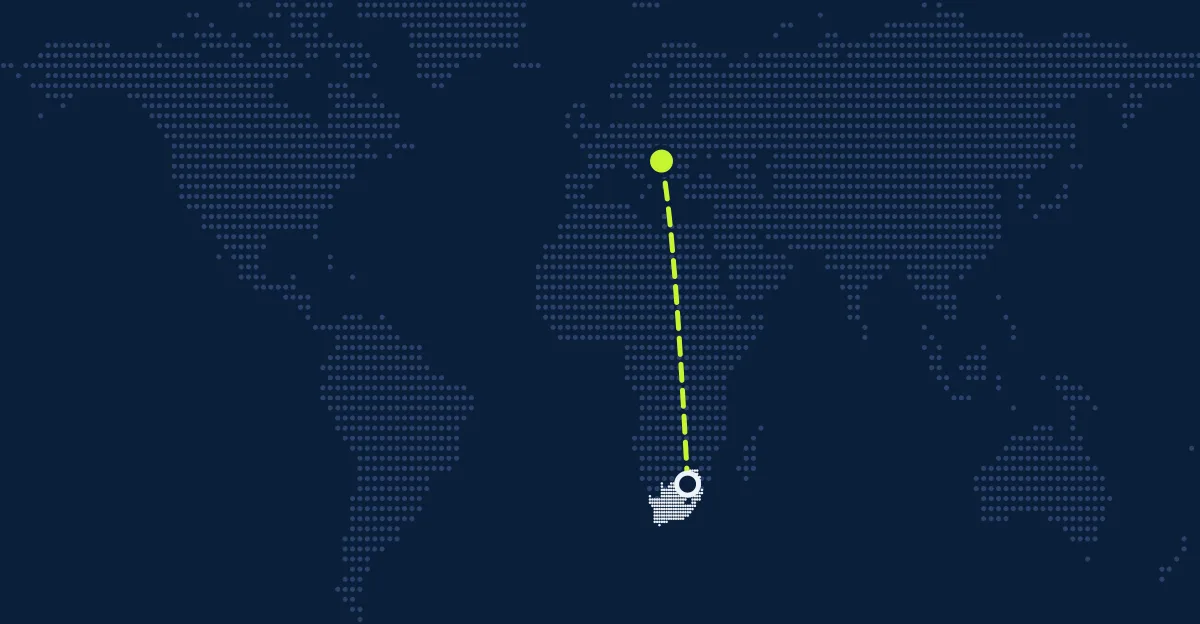 Sudáfrica → Serbia