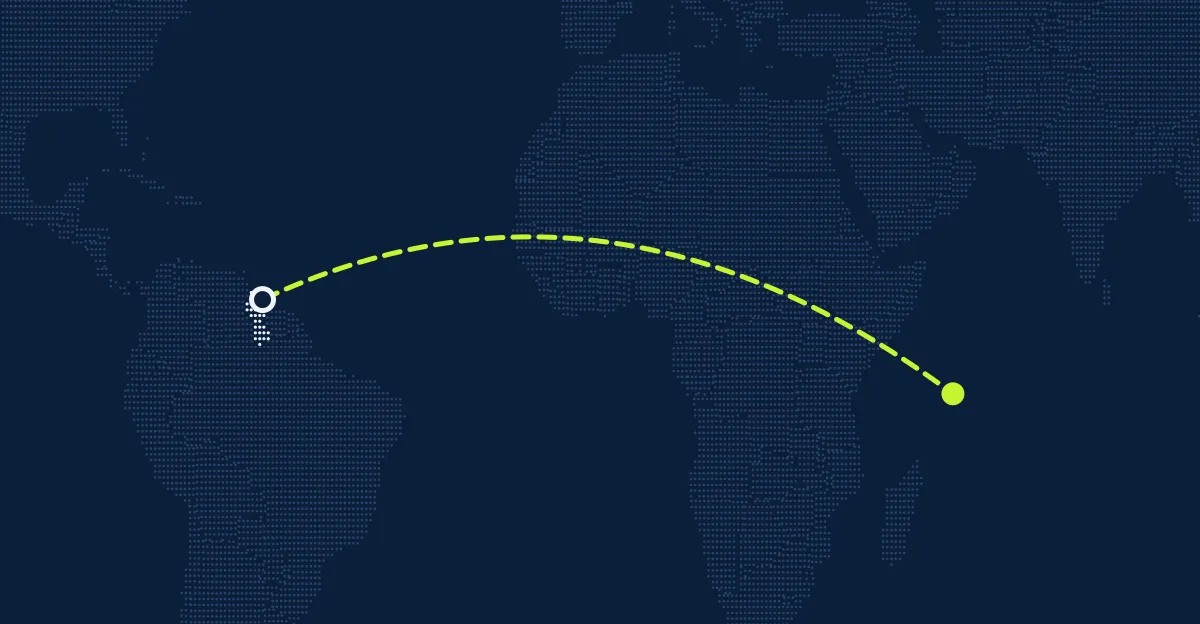 Guyana → Seychelles