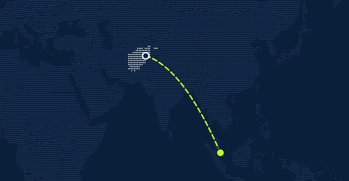 Afeganistão → Singapura