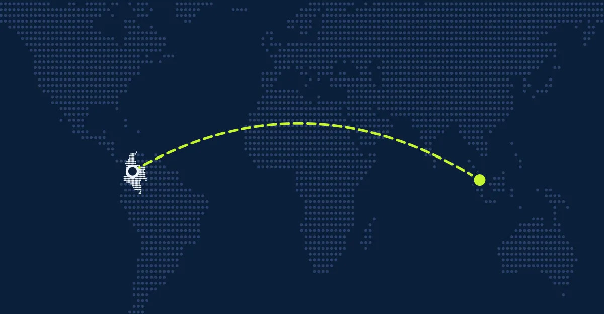 Kolumbien → Singapur