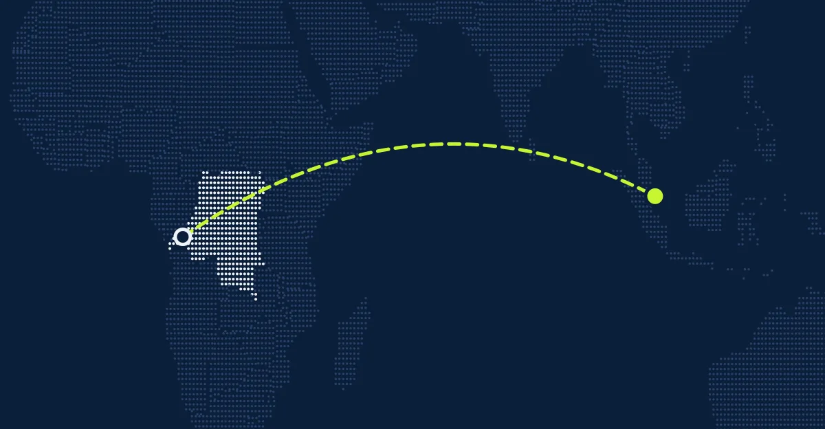 República Democrática del Congo → Singapur