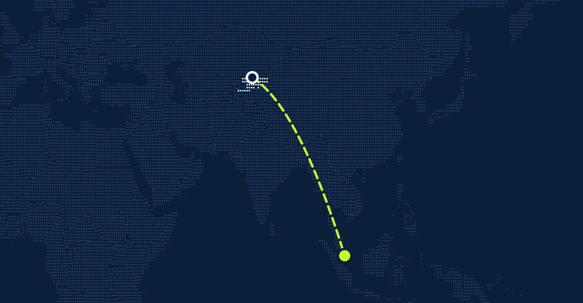 Quirguistão → Singapura
