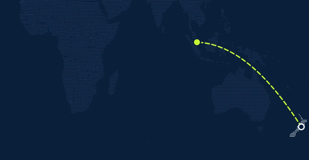 Nueva Zelanda → Singapur