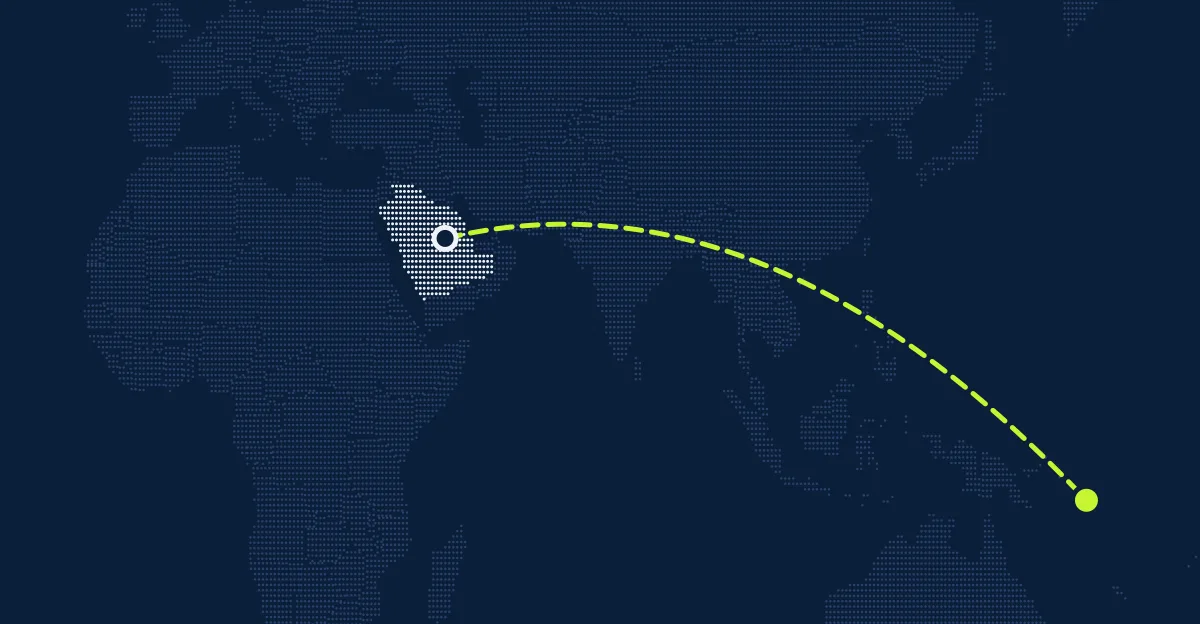 Arábia Saudita → Ilhas Salomão