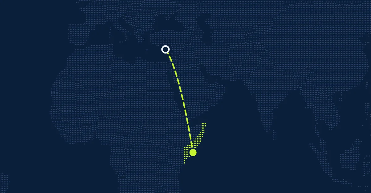 Zypern → Somalia