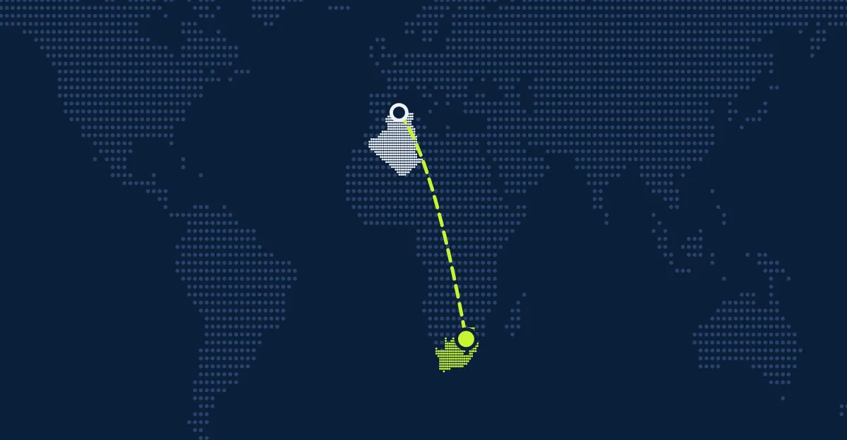 Argélia → África do Sul