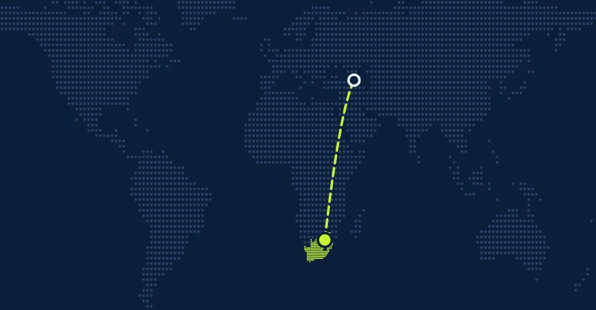Ermenistan → Güney Afrika