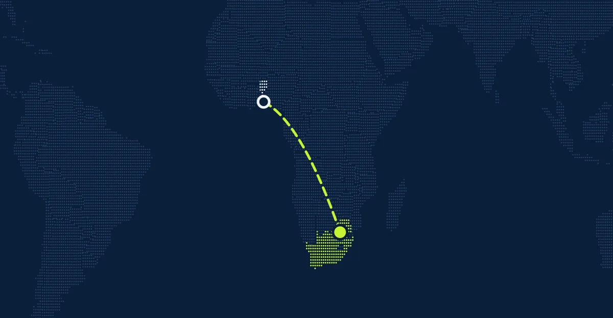 Benin → África do Sul