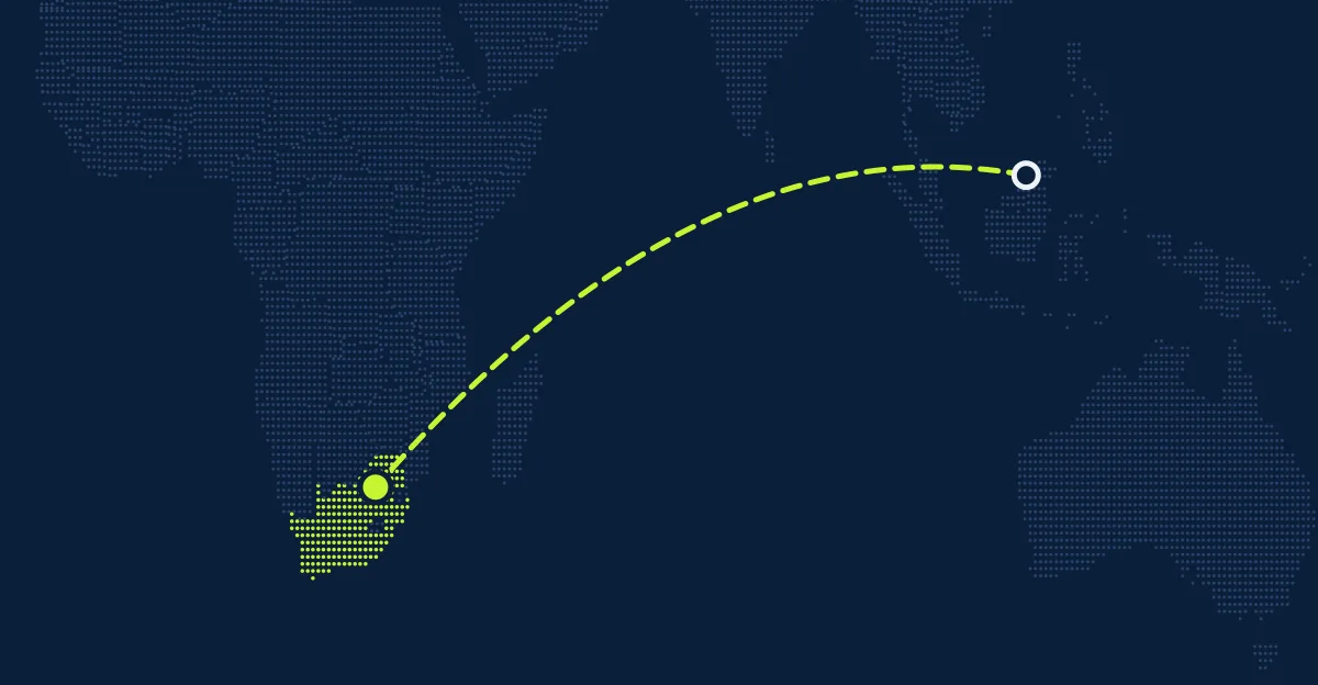 Brunei → África do Sul