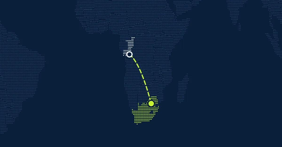 República do Congo → África do Sul