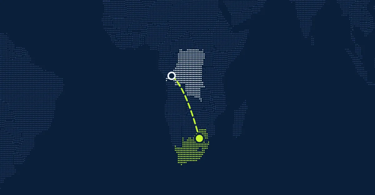 Kongo-Kinshasa → Südafrika