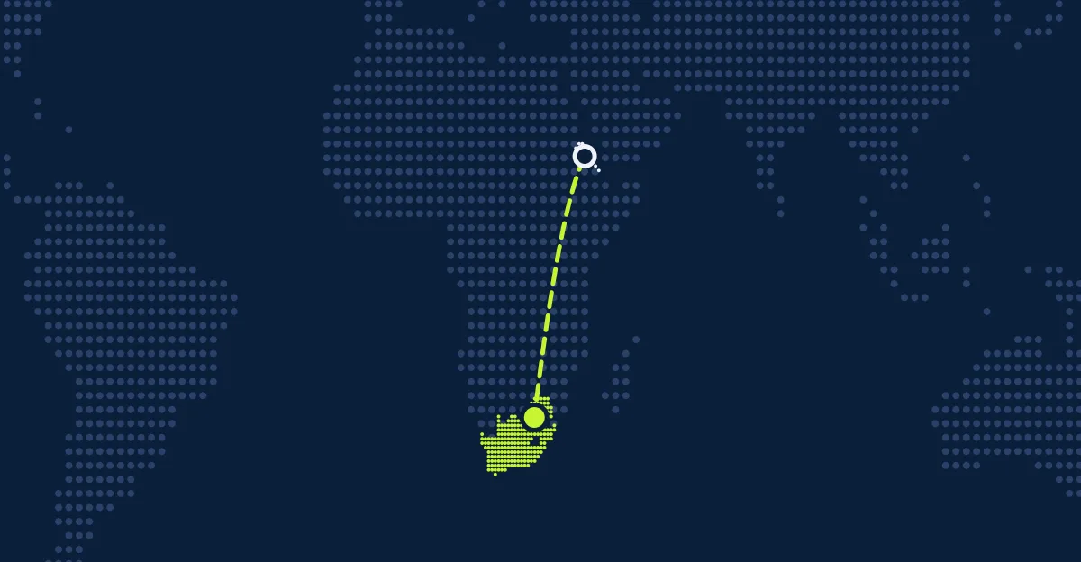 Eritreia → África do Sul