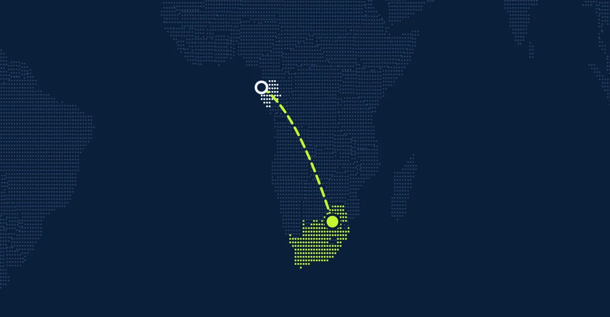 Gabão → África do Sul