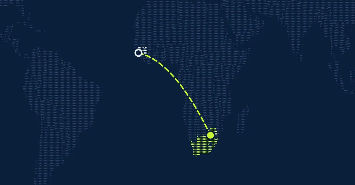 Guiné → África do Sul