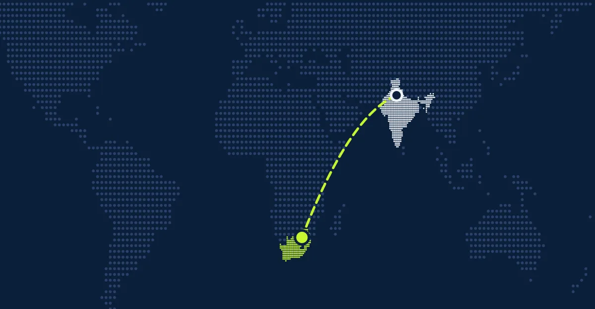 Índia → África do Sul