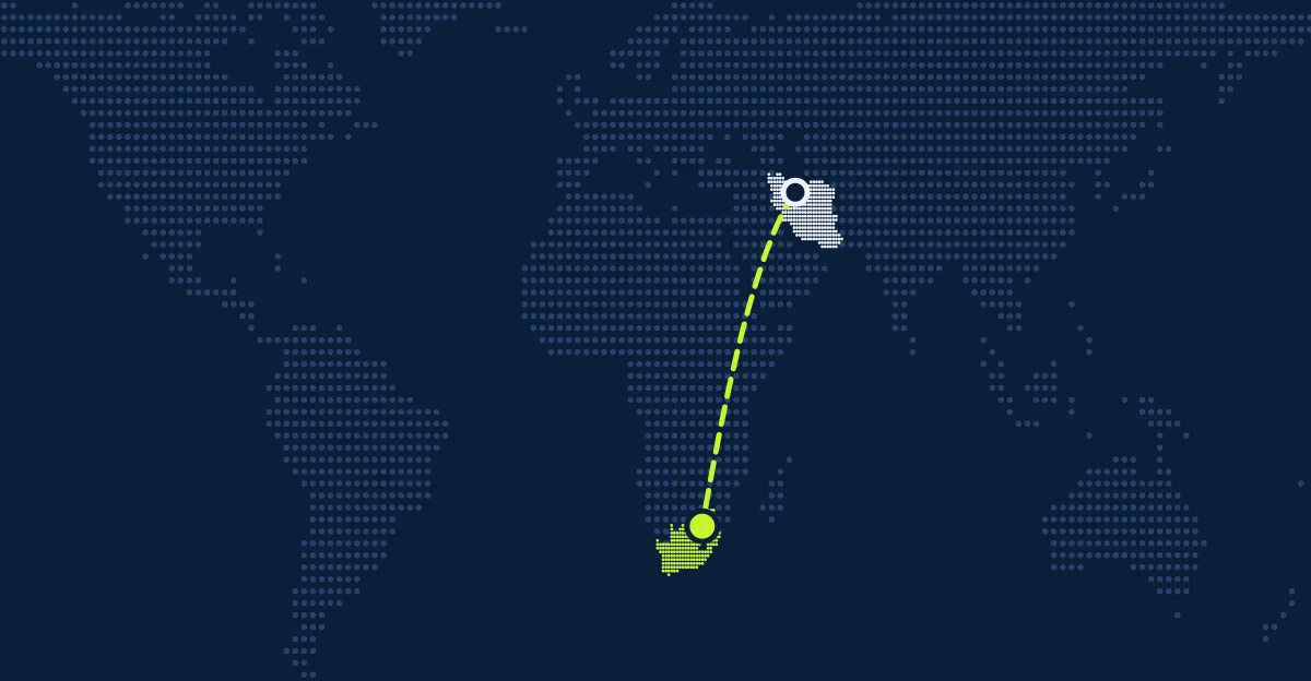 Irã → África do Sul