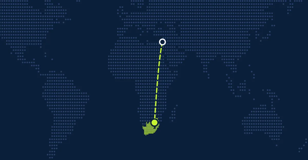 Jordânia → África do Sul
