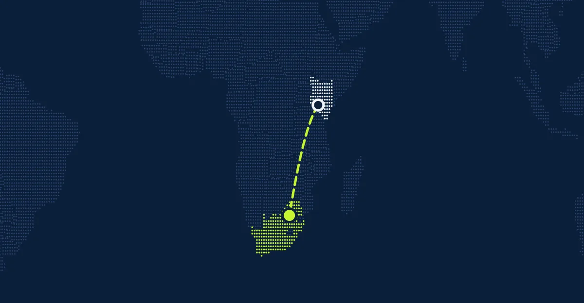 Quênia → África do Sul