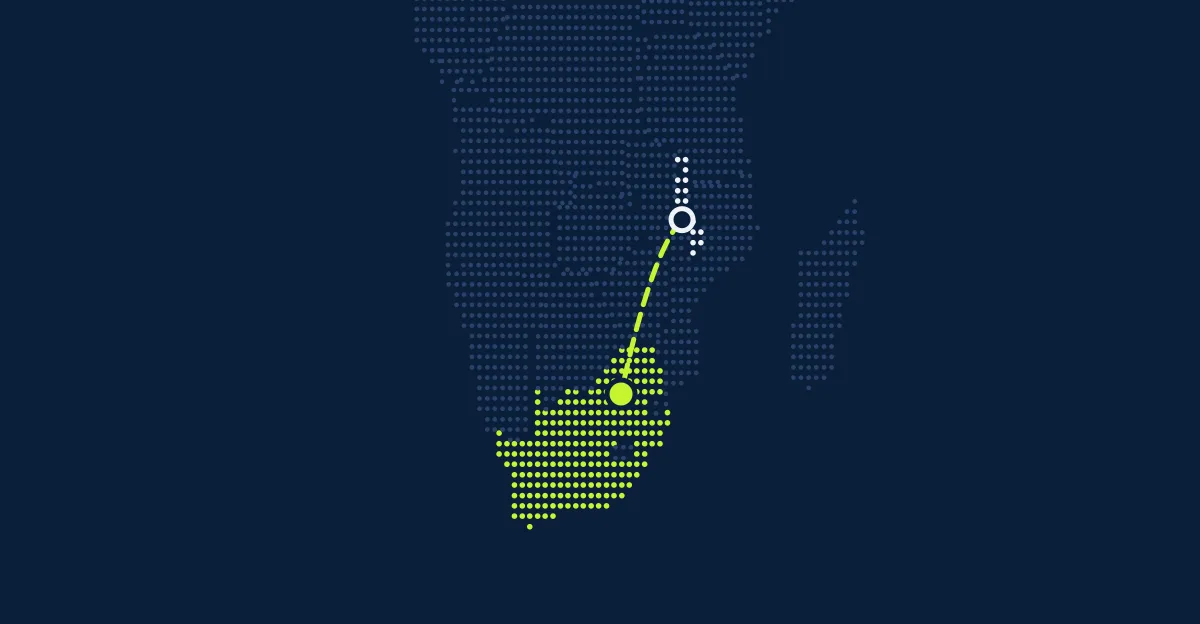 Malaui → África do Sul