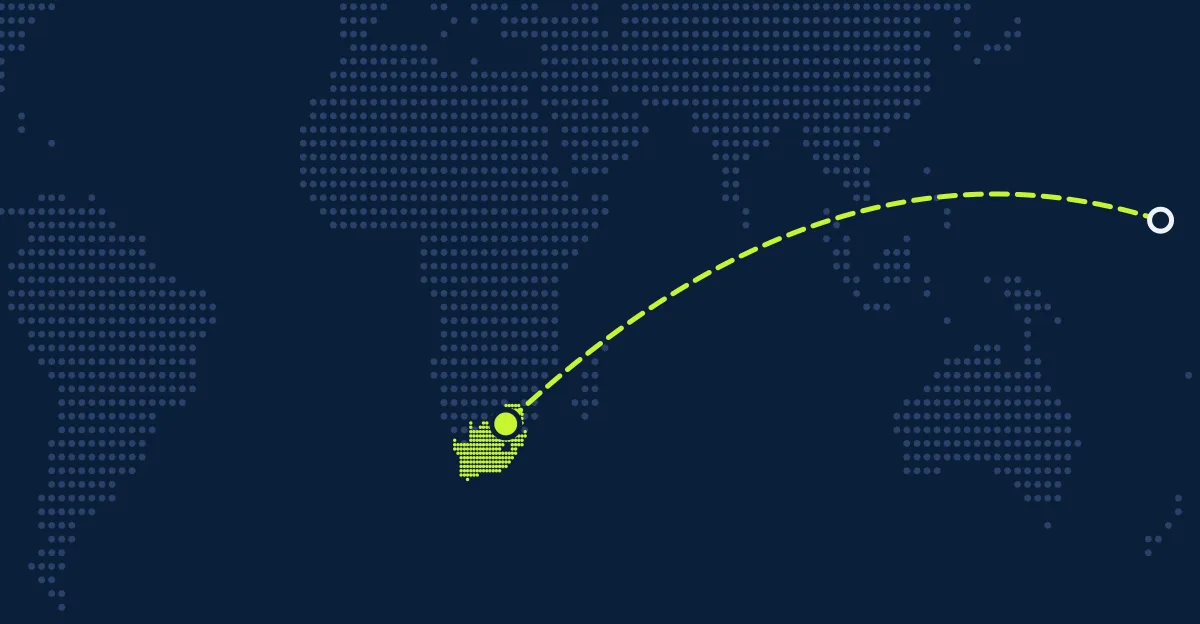 Marshall Adaları → Güney Afrika