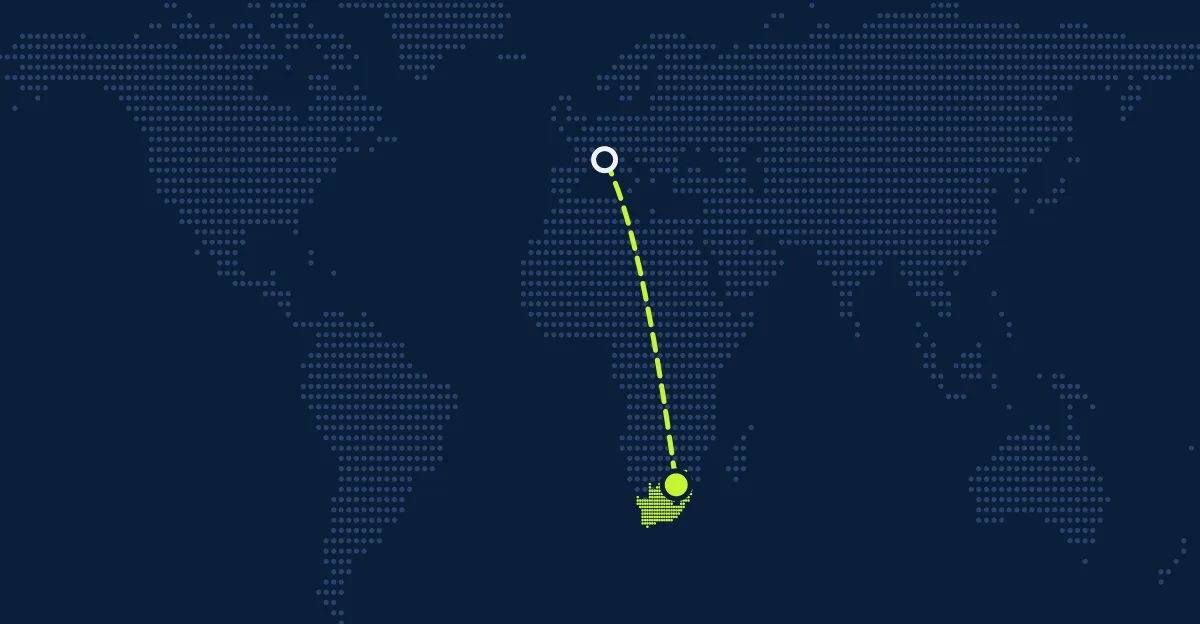 Monako → Güney Afrika