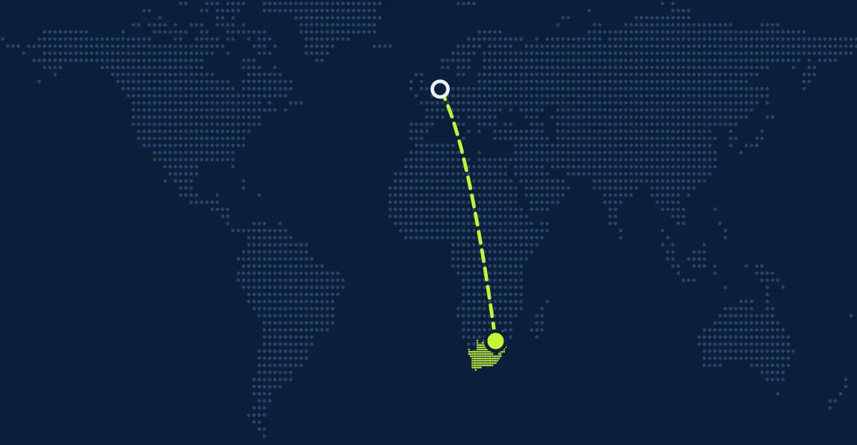 Países Baixos → África do Sul