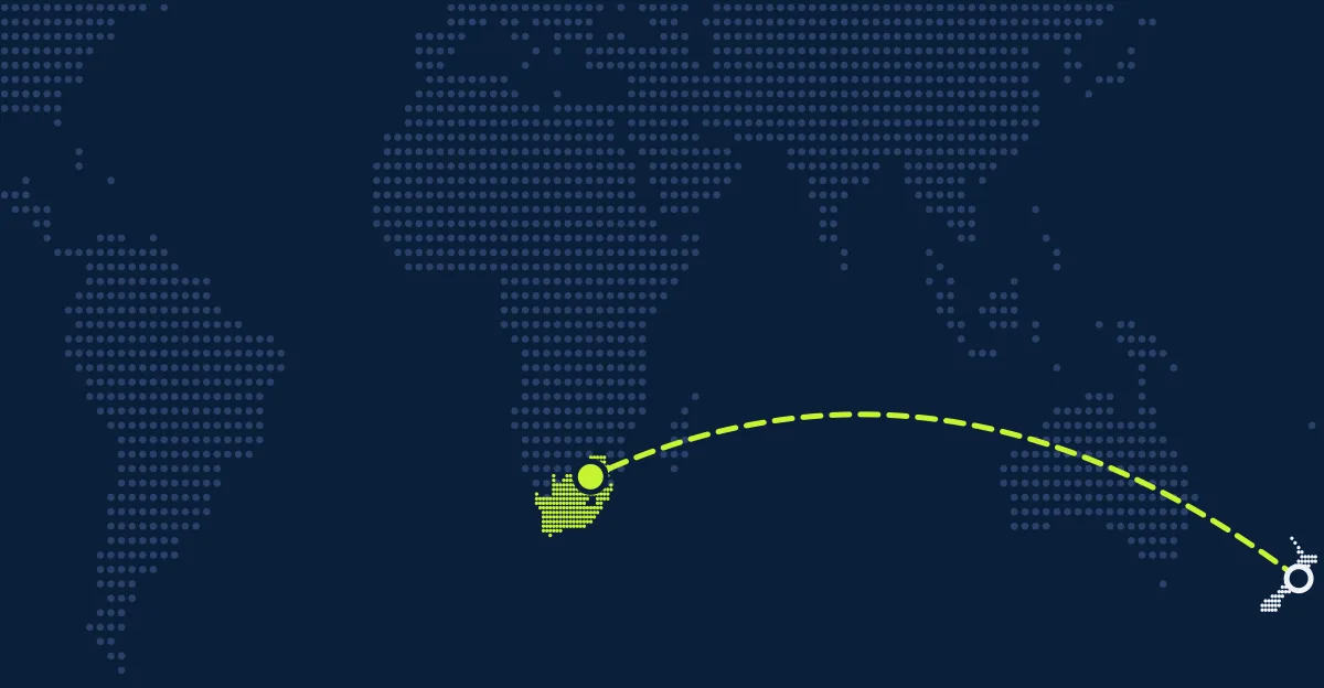 Neuseeland → Südafrika