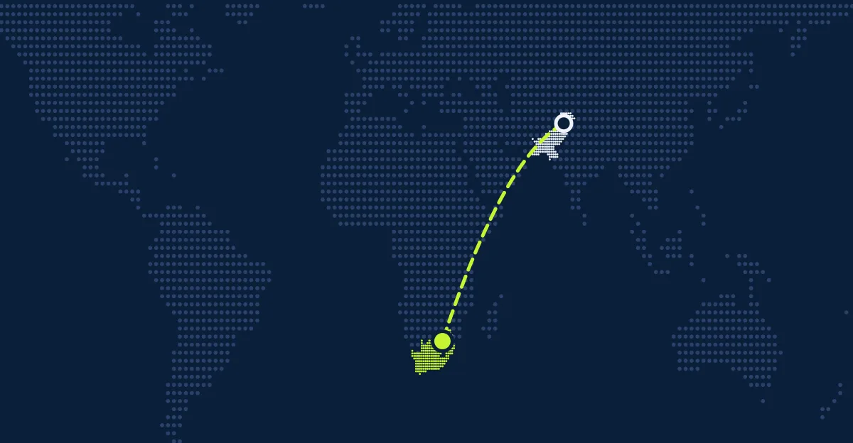 Pakistan → Südafrika