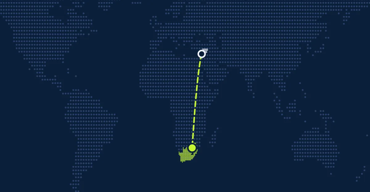 Síria → África do Sul