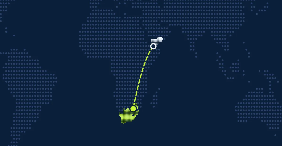 Yemen → Sudáfrica