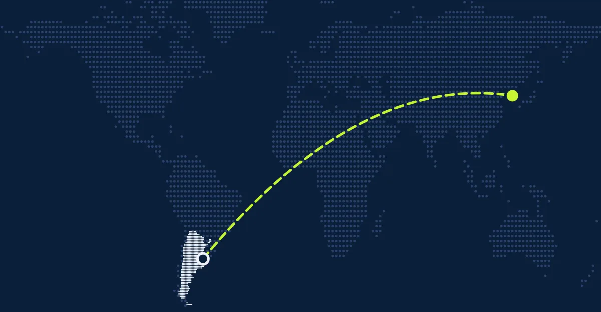 Argentina → Coreia do Sul