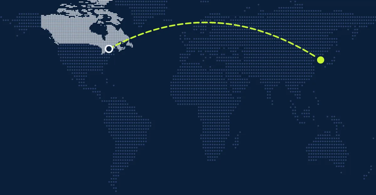 Canadá → Coreia do Sul