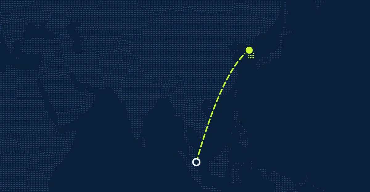 Singapur → Corea del Sur