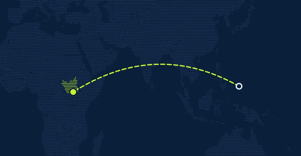 Palau → Güney Sudan